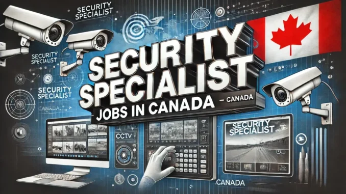 Security Specialist Jobs in Canada with Visa Sponsorship 2025 (CAD