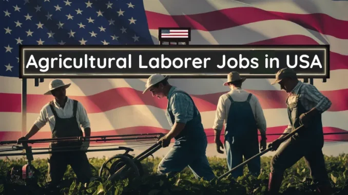 Agricultural Laborer Jobs in USA with Visa Sponsorship 2025 ($15
